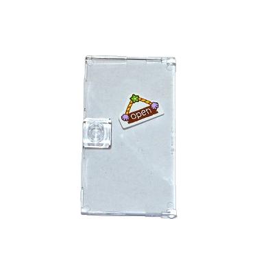 Ajtó 1 x 4 x 6, fogantyúval - mintás/matricás