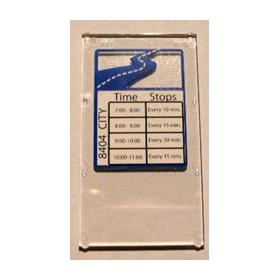 Ablaküveg 1 x 4 x 6 - mintás/matricás™