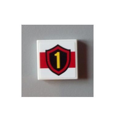 Csempe 2 x 2 - mintás/matricás