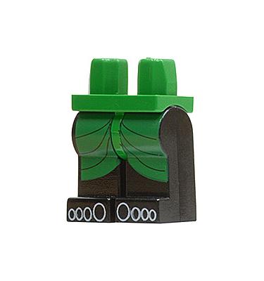 Minifigura csípő és lábak (Hotep múmia) - mintás/matricás