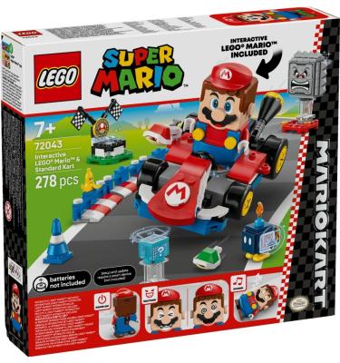 Mario Kart™ – Interaktív LEGO® Mario™ és Standard Kart