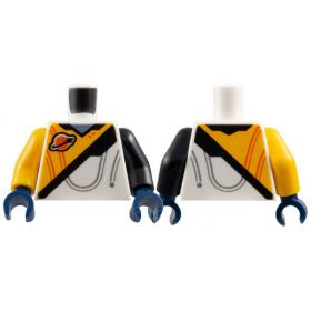 Figura felsőtest kezekkel - mintás/matricás™