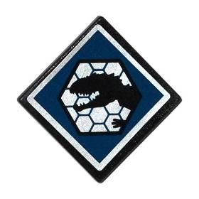 Jelzőtábla 2 x 2 - mintás/matricás™