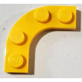 Hajlított lapos sarok elem 3 x 3, 2 x 2 íves kivágással™