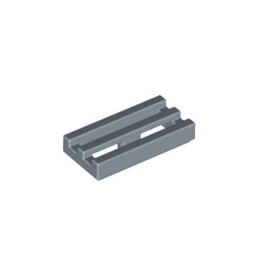 1 x 2 módosított csempe, rács elem