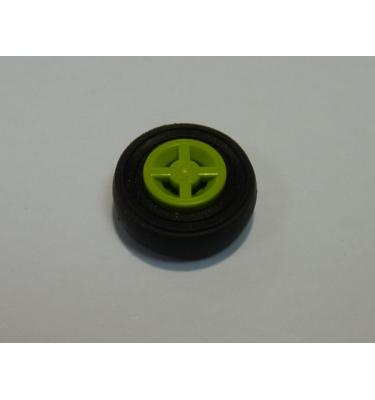 Kerék, 8mm D. x 6mm felni gumival