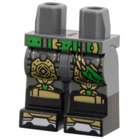 Minifigura láb - mintás/matricás™