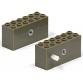 Lendkerekes motor 2 x 6 x 2 1/3