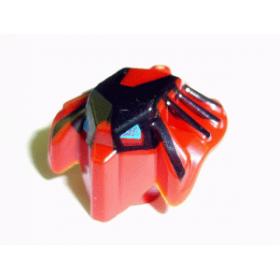 Módosított Minifigura fej (Bionicle) - mintás/matricás™