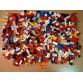 LEGO Válogatott 2 soros kocka elemek 1 kg
