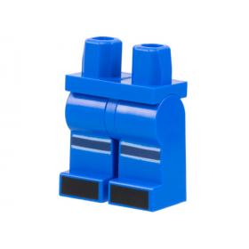 Minifigura láb - mintás/matricás™