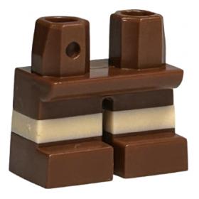 Minifigura rövid lábak - mintás/matricás™