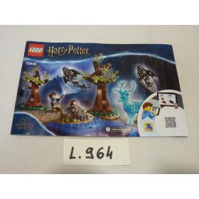 Lego Harry Potter 75945 - CSAK ÖSSZERAKÁSI ÚTMUTATÓ!™