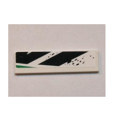 Csempe 1 x 4 - mintás/matricás