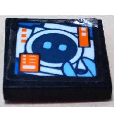 Csempe 2 x 2 - mintás/matricás