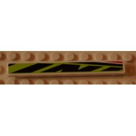 Csempe 1 x 8 - mintás/matricás™