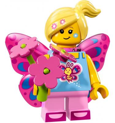 71018 LEGO® Minifigurák 17. sorozat col17-7 Butterfly Girl
