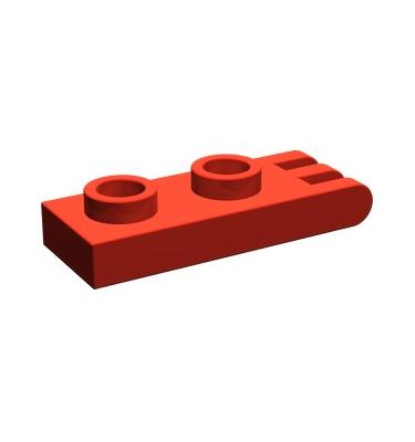 Lapos zsanér 1 x 2, 3 foggal