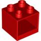 Duplo szekrény 2 x 2 x 1.5