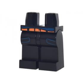 Minifigura csípő és lábak - mintás/matricás™