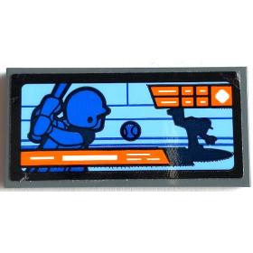 Csempe 2 x 4 - mintás/matricás™