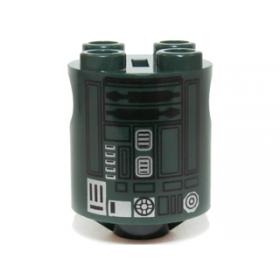 2 x 2 x 2 henger alakú elem - mintás/matricás™