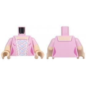 Figura felsőtest kezekkel - mintás/matricás™