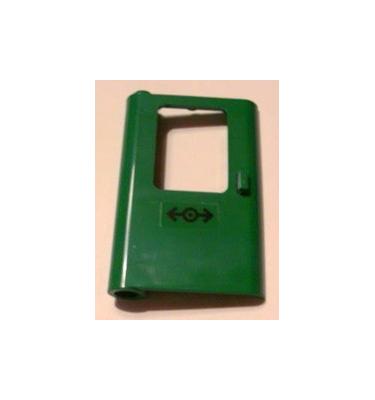 Vonat ajtó 1 x 4 x 5 (bal) - mintás/matricás