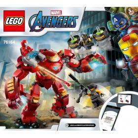Lego Super Heroes Avengers 76164 - CSAK ÖSSZERAKÁSI ÚTMUTATÓ!™