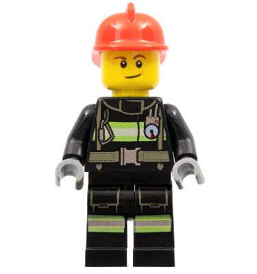 Tűzoltó minifigura
