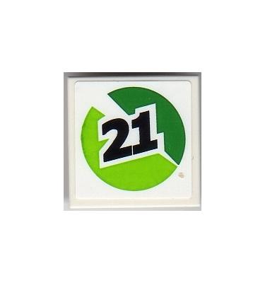 Csempe 2 x 2 - mintás/matricás