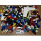 1 kg ömlesztett, vegyes használt LEGO® alkatrész (3162)
