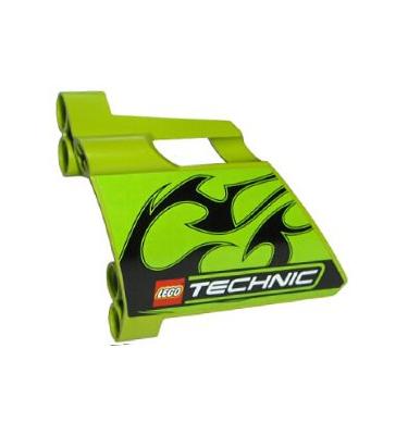 Technic áramvonalas panel #23 - mintás/matricás