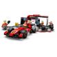 F1®-es boxutca és személyzet, Ferrari autóval