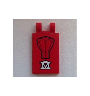 Módosított csempe 2 x 3 - mintás/matricás