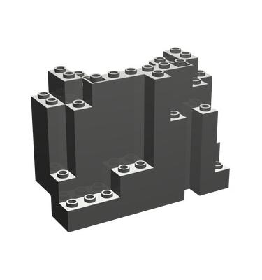 Sziklapanel 4 x 10 x 6 téglalap alakú