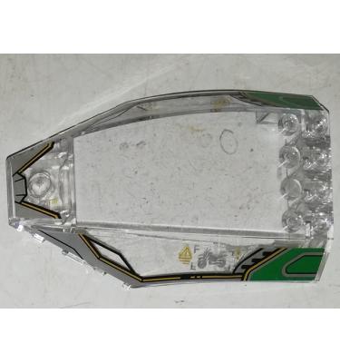 Szélvédő 10 x 6 x 2 - mintás/matricás