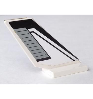 Jármű farok elem 2 x 4 x 6 - MINDKÉT OLDAL MINTÁS / MATRICÁS