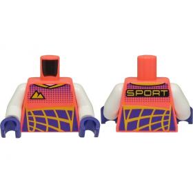 Figura felsőtest kezekkel - mintás/matricás™