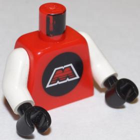 Figura felsőtest kezekkel - mintás/matricás™