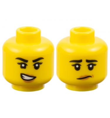 Minifigura fej