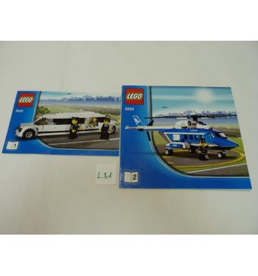 Lego City 3222 - CSAK ÖSSZERAKÁSI ÚTMUTATÓ!!!