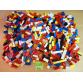 LEGO Válogatott 2 soros kocka elemek 1 kg