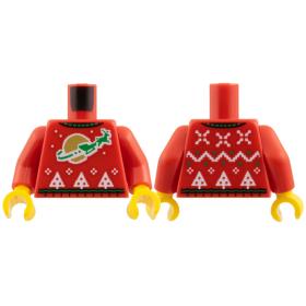 Figura felsőtest kezekkel - mintás/matricás™