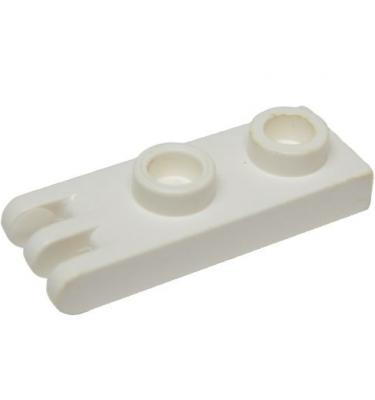 Lapos zsanér 1 x 2, 3 foggal