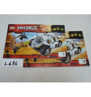Lego Ninjago 70588 - CSAK ÖSSZERAKÁSI ÚTMUTATÓ!