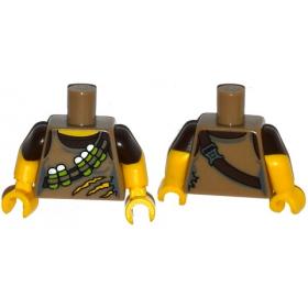 Figura felsőtest kezekkel - mintás/matricás™