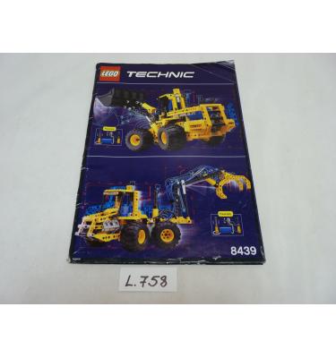 Lego Technic 8439 - CSAK ÖSSZERAKÁSI ÚTMUTATÓ!