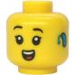 Minifigura fej