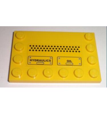Csempe, Módosított 4 x 6 - mintás/matricás